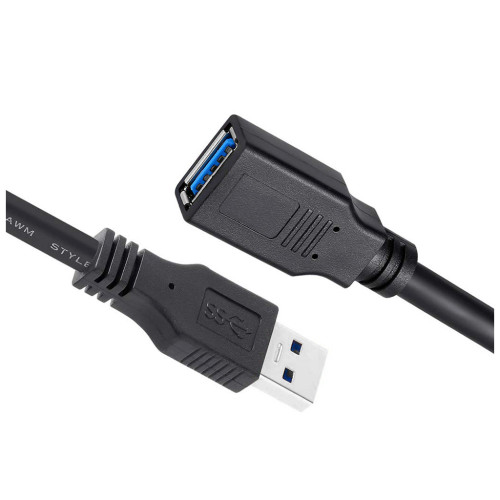 Дата кабель USB 3.0 AM/AF 1.8m black ColorWay (CW-CBUF075-BK) – ColorWay