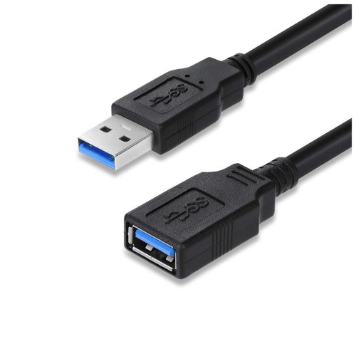 Дата кабель USB 3.0 AM/AF 1.8m black ColorWay (CW-CBUF075-BK) – ColorWay (вид 2)