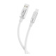 Дата кабель USB 2.0 AM to Micro 5P 1.0m 6A silicone white XO (NB251_M_White)