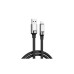 Дата кабель USB 2.0 AM to Micro 5P 1.0m 6A silicone black XO (NB251_M_Black) – XO
