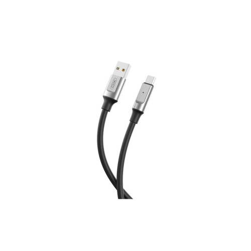 Дата кабель USB 2.0 AM to Micro 5P 1.0m 6A silicone black XO (NB251_M_Black) – XO (вид 1)