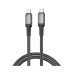 Дата кабель USB-C to USB-C 1.0m 240W black XO (NBQ264A_С_Black) – XO