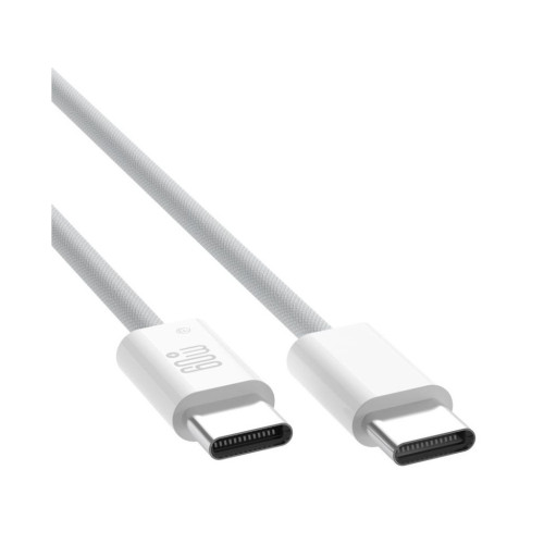 Дата кабель USB-C to USB-C 1.0m 60W white XO (NBQ273_C_White) – XO (вид 2)