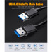 Дата кабель USB 3.0 AM/AM 2.0m 5Gbps black Essager (EXCAA-YTD01) – Essager (вид 1)