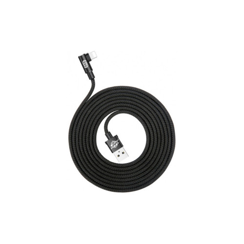 Дата кабель USB 2.0 AM to Lightning 2.0m 1.5A 90° corner black Baseus (CALMVP-A01) – Baseus (вид 1)