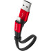 Дата кабель USB 2.0 AM to Lightning 0.23m 2A black/red Baseus (CALMBJ-B91) – Baseus