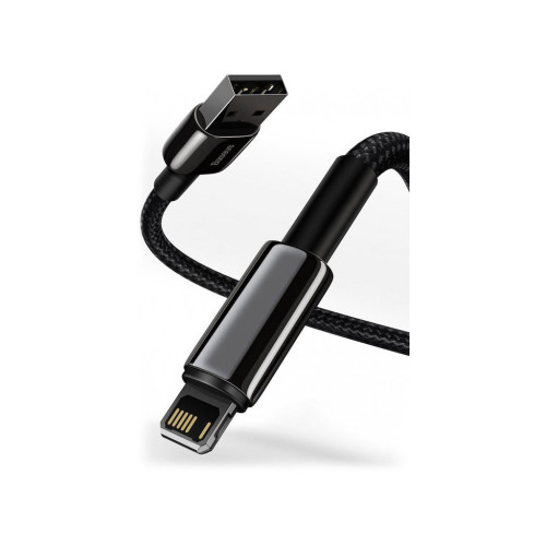 Дата кабель USB 2.0 AM to Lightning 2.0m 2.4A black Baseus (CALWJ-A01) – Baseus (вид 1)