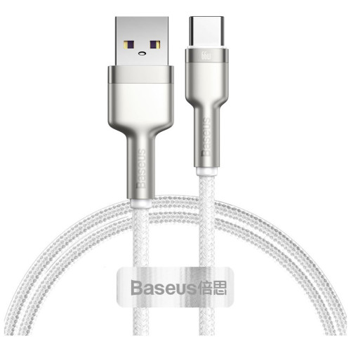 Дата кабель USB-C to USB-C 1.0m 66W metal Baseus (CAKF000102) – Baseus