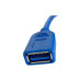 Дата кабель USB 3.0 AM/AF 1.5m 28 AWG, Super Speed Extradigital (KBU1632) – EXTRADIGITAL (вид 1)
