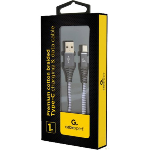 Дата кабель USB 2.0 AM to USB-C 1.0m Cablexpert (CC-USB2B-AMCM-1M-WB2) – Cablexpert (вид 1)