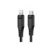 Дата кабель USB-C to Lightning 1.2m 3.0A TPE C3-01 Black Acefast (6974316280804) – Acefast