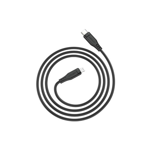 Дата кабель USB-C to Lightning 1.2m 3.0A TPE C3-01 Black Acefast (6974316280804) – Acefast (вид 1)