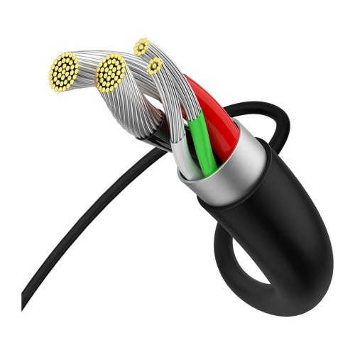 Дата кабель USB 2.0 AM to Micro 5P 2.0m Superior Fast Charging 2A black Baseus (CAMYS-A01) – Baseus (вид 2)