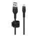 Дата кабель USB 2.0 AM to Lightning 1.0m black Belkin (CAA010BT1MBK) – Belkin (вид 1)