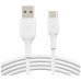 Дата кабель USB 2.0 AM to USB-C 1.0m PVC white Belkin (CAB001BT1MWH) – Belkin