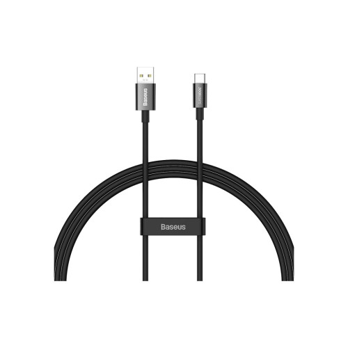 Дата кабель USB 2.0 AM to USB-C 1.0m Superior Fast Charging 60W black Baseus (CAYS000901) – Baseus