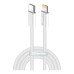 Дата кабель USB-C to Lightning 1.0m 27W grey ColorWay (CW-CBPDCL061-GR) – ColorWay