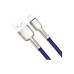 Дата кабель USB 2.0 AM to Lightning 2.0m 2.4A metal purple Baseus (CALJK-B05) – Baseus (вид 1)