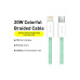 Дата кабель USB-C to Lightning 2.0m 20W green Baseus (CALD000106) – Baseus (вид 1)