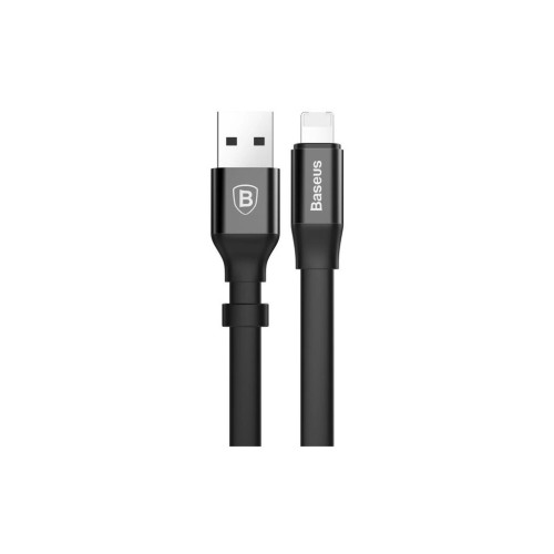 Дата кабель USB 2.0 AM to Lightning 0.23m 2A black Baseus (CALMBJ-B01) – Baseus