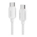 Дата кабель USB-C to USB-C 1.0m 100W white Essager (EXCTT1-WL02-P) – Essager