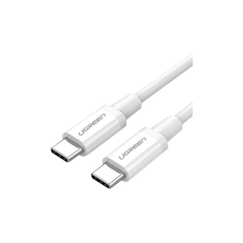 Дата кабель USB-C to USB-C 0.5m 3A 60W US264 white Ugreen (60517) – UGREEN