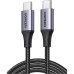 Дата кабель USB-C to USB-C 1.0m 240W US535 space gray Ugreen (15311) – UGREEN