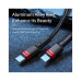 Дата кабель USB-C to USB-C 2.0m PD2.0 100W (20V/5A) red+black Baseus (CATKLF-AL91) – Baseus (вид 1)