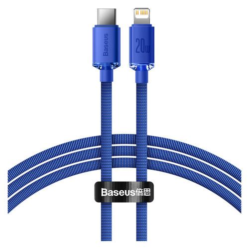 Дата кабель USB-C to Lightning 1.2m 20W blue Baseus (CAJY000203) – Baseus
