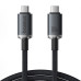 Дата кабель USB-C to USB-C 1.5m 100W USB3.2 20Gb black Baseus (P10318204111-00) – Baseus