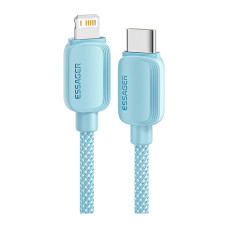 Дата кабель USB-C to Lightning 2.0m 20W blue Essager (EXCTL-WLA03-P)