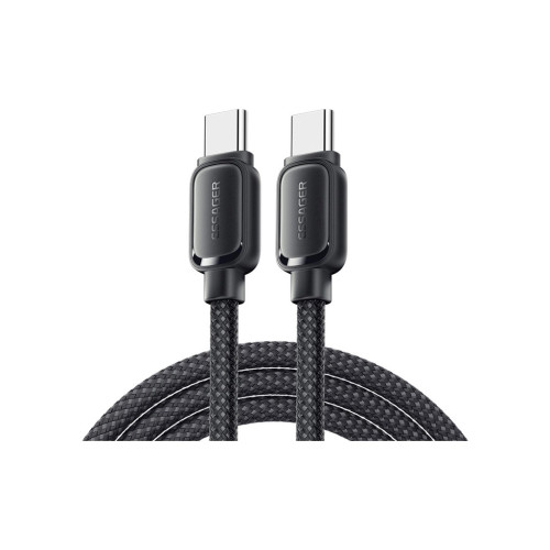 Дата кабель USB-C to USB-C 1.0m 100W black Essager (EXCTT1-TD01-P) – Essager