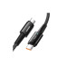 Дата кабель USB-C to USB-C 0.5m 100W black Essager (EXCTT1-CGB01) – Essager