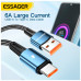 Дата кабель USB 2.0 AM to USB-C 2.0m 120W black Essager (EXC120-CGA01-P) – Essager (вид 2)