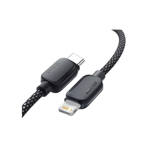 Дата кабель USB-C to Lightning 2.0m 20W black Essager (EXCTL-WLA01-P) – Essager (вид 1)