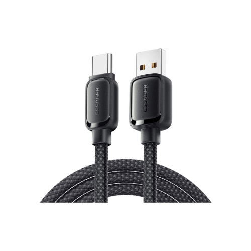 Дата кабель USB 2.0 AM to USB-C 1.0m 7A black Essager (EXCT-TD01-P) – Essager