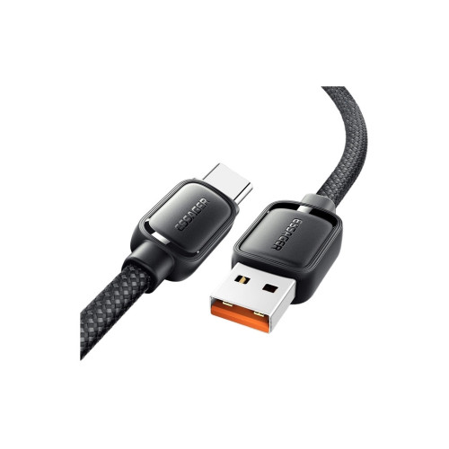 Дата кабель USB 2.0 AM to USB-C 1.0m 7A black Essager (EXCT-TD01-P) – Essager (вид 1)