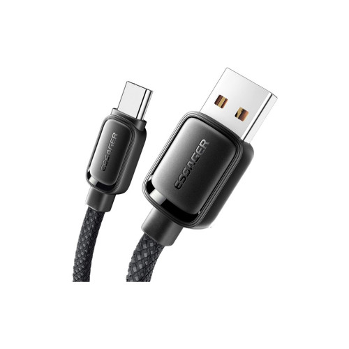 Дата кабель USB 2.0 AM to USB-C 1.0m 7A black Essager (EXCT-TD01-P) – Essager (вид 2)