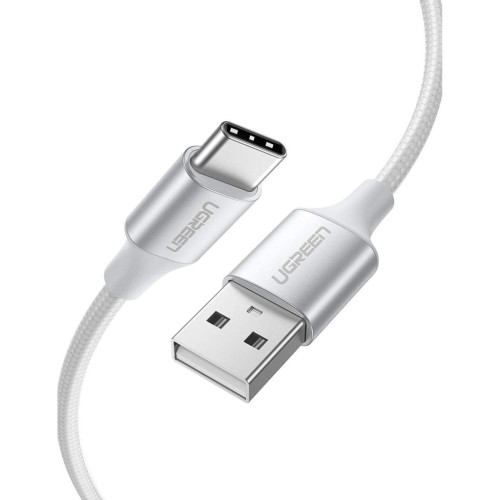 Дата кабель USB 2.0 AM to USB-C 0.5m 3A US288 white Ugreen (60130) – UGREEN