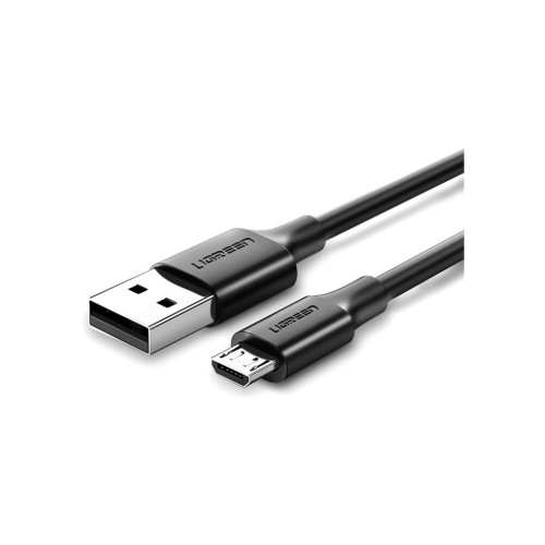 Дата кабель USB 2.0 AM to Micro 5P 0.25m 2A US289 black Ugreen (60134) – UGREEN