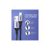 Дата кабель USB 2.0 AM to Micro 5P 1.5m 2A US290 black Ugreen (60147) – UGREEN (вид 1)