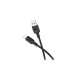 Дата кабель USB 2.0 AM to Micro 5P 1.0m silicone black BOROFONE (6941991115417) – BOROFONE (вид 2)