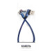 Дата кабель USB 2.0 AM to USB-C 0.25m blue Dengos (NTK-TC-UG-SHRT-SET-BLUE) – DENGOS (вид 2)