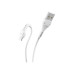 Дата кабель USB 2.0 AM to Micro 5P 1.0m 2.4A PVC X37 white HOCO (6931474710505) – HOCO