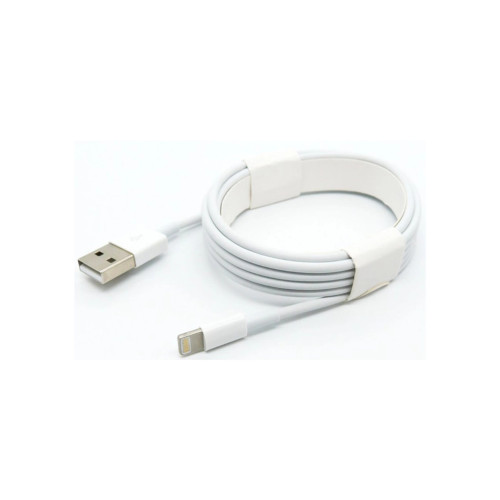Дата кабель USB 2.0 AM to Lightning 1.0m white Dengos (CBL-001) – DENGOS