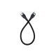 Дата кабель USB-C to USB-C 0.25m black Dengos (NTK-TC-TC-SHRT-BLACK)
