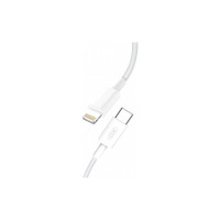 Дата кабель USB 2.0 AM to Lightning 1.0m PD18W NB113 white XO (6920680863846)