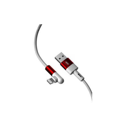 Дата кабель USB 2.0 AM to Lightning 1.0m 90° corner NB152 white XO (6920680872466) – XO