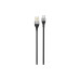 Дата кабель USB 2.0 AM to USB-C 1.0m 2.4A double-sided NB188 gray XO (6920680879700) – XO