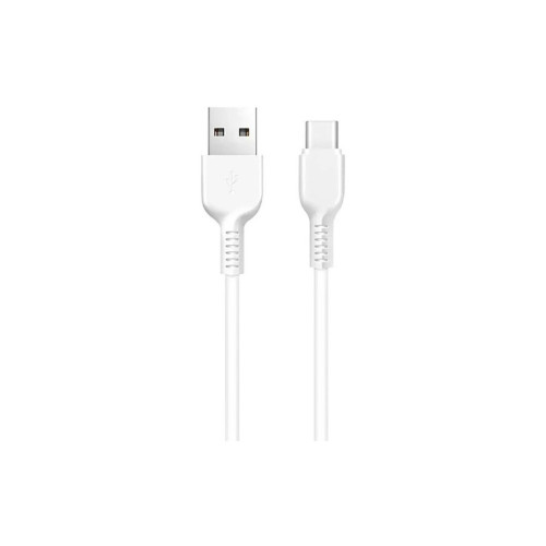 Дата кабель USB 2.0 AM to USB-C 1.0m 3A white HOCO (6957531068853) – HOCO